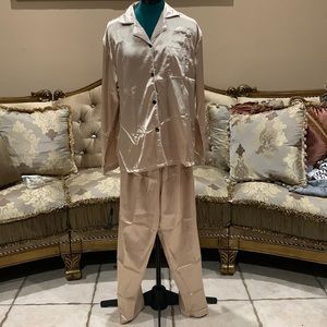 Satin pajamas